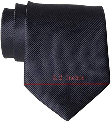 Fashion 3D Printed Shark Fierce Blue Mens Ties - Neckties Gift for Men, Boys, Teens in Kuwait