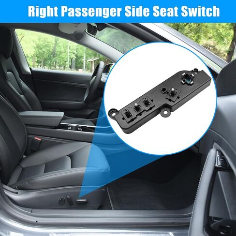 Jaronx Compatible with Tesla Model 3 Model Y Power Seat Control Switch, Right Passenger Seat Adjust Switch Control Replacement Fit for Tesla Model 3/Y 2017-2022, Replace for 1098530 (Right) in Saudi Arabia