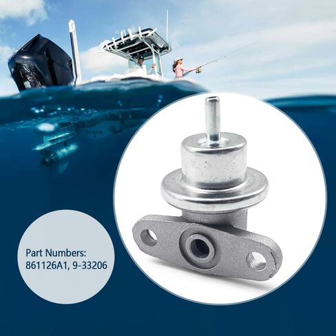 Meyffon 861126A1 طقم منظم ضغط الوقود متوافق مع Mercruiser 4.3L 5.0L 5.7L 6.2L استبدال 9-33206 in Kuwait