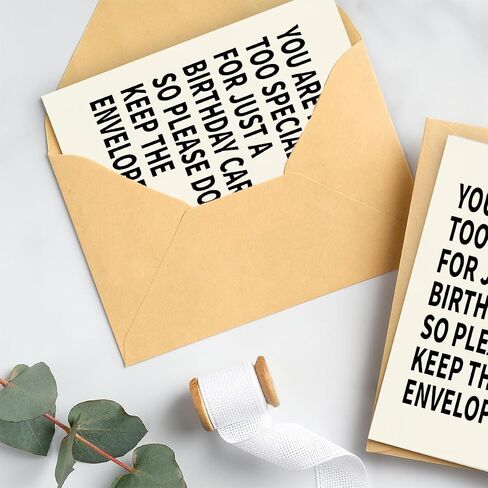 WowBefun Birthday Card for Men, Birthday Gift Men, Birthday Card Husband, Husband Birthday, Birthday Card Him, Birthday Card Dad, Birthday Card Grandpa, Birthday Card Friend, Funny (Beige) in Kuwait