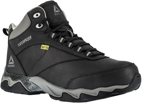 حذاء Reebok Work النسائي مقاس 6 بوصات Met Guard باللون الأسود - عرض 7.5 in Saudi Arabia
