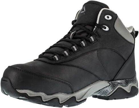حذاء Reebok Work النسائي مقاس 6 بوصات Met Guard باللون الأسود - عرض 7.5 in Saudi Arabia