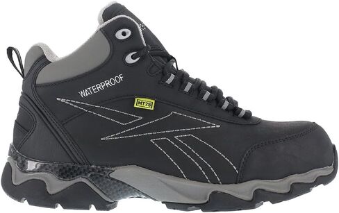 حذاء Reebok Work النسائي مقاس 6 بوصات Met Guard باللون الأسود - عرض 7.5 in Saudi Arabia