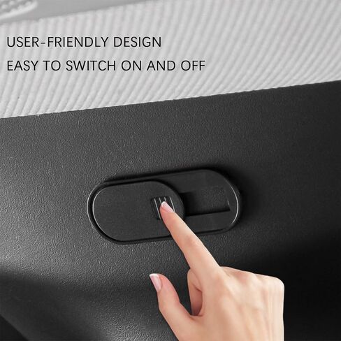 5 Pack Tesla Camera Privacy Cover Compatible with Tesla Model Y/3, Slide Webcam Cover Interrior Cabin Camera Block, Ultra-Thin Front-Facing Camera Blocker Privacy Protector in Kuwait