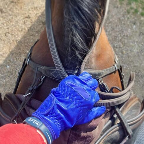 eGlove eQUEST GripPro Leather Touchscreen Horse Riding Gloves in Kuwait