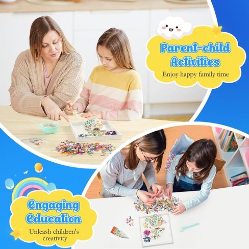مجموعة طلاء الفسيفساء المزهرية DIY من Kssiaz، مجموعة فنون وحرف الفسيفساء DIY مع ملحقات فسيفساء زهرة المزهرية، مجموعة فنية لطلاء الملصقات المصنوعة يدويًا لتزيين غرفة الأطفال في عيد الميلاد in Saudi Arabia