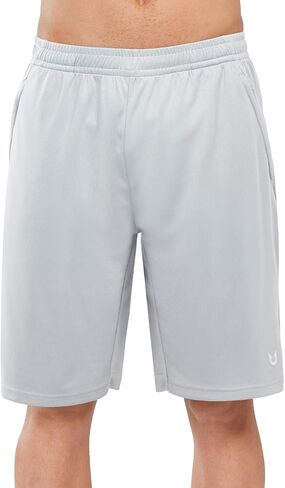 NORTHYARD Men's 10" Athletic Basketball Shorts with Zipper Pockets Quick Dry Lightweight Running Workout Mesh Gym Shorts in Saudi Arabia