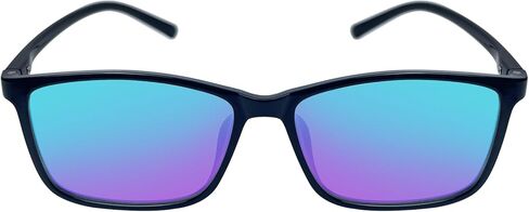 Color Blind Glasses for Red-Green Blindness,TD-003 Color Blind Corrective Glasses - Used for Indoor and Outdoor Color Vision Abnormalities in Saudi Arabia