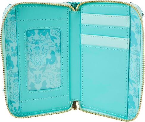محفظة مجموعة Loungefly Disney The Little Mermaid Sequins Collection، حصريًا لأمازون in Saudi Arabia