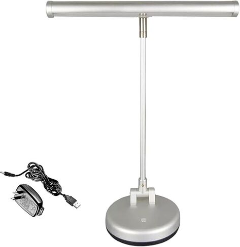 Vantone LED Lamp for Upright Piano, LED Piano Light, Piano Lights for Sheet Music Illumination, Aluminium Alloy Made LED Desk Lamp, Durable LED Reading Light (Black) in Saudi Arabia