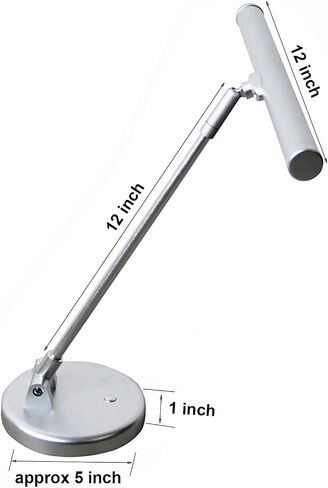 Vantone LED Lamp for Upright Piano, LED Piano Light, Piano Lights for Sheet Music Illumination, Aluminium Alloy Made LED Desk Lamp, Durable LED Reading Light (Black) in Saudi Arabia