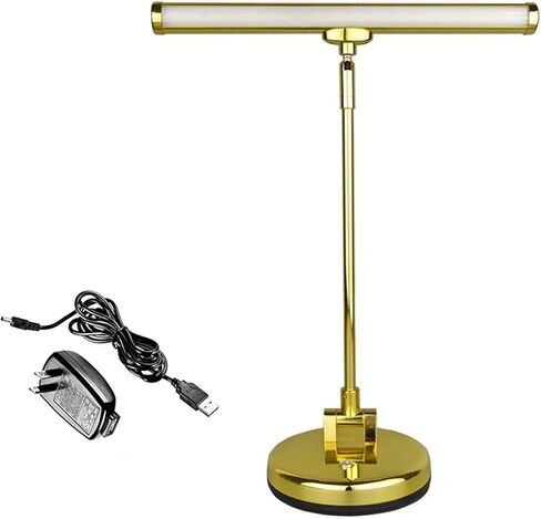 Vantone LED Lamp for Upright Piano, LED Piano Light, Piano Lights for Sheet Music Illumination, Aluminium Alloy Made LED Desk Lamp, Durable LED Reading Light (Black) in Saudi Arabia