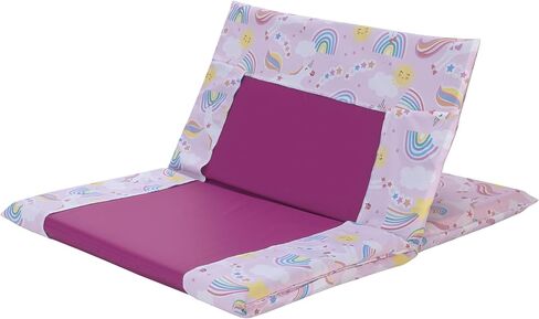 Everything Kids Sports Gray, Navy, Orange, and Brown Preschool Nap Pad Sheet in Saudi Arabia