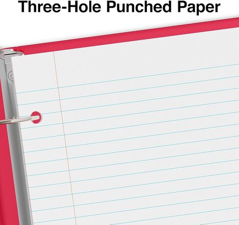 Staples 200055 College Ruled Filler Paper 5 1/2-Inch x 8 1/2-Inch 100/Pack (12301M) in Saudi Arabia