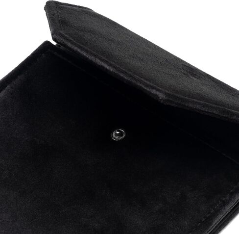 Velvet Necklace Jewelry Travel Folder Storage Display Case (Beige) in Saudi Arabia