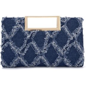 Denim Purses for Women Jean Purse Denim Crossbody Tote Bag for Casual Formal Wedding in Saudi Arabia