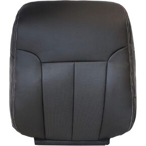 SecosAutoparts Front Driver Side Top Lean Back Replacement Leather Seat Cover Black Compatible with Ford F150 Lariat 2009 2010 2011 2012 2013 2014 in Saudi Arabia