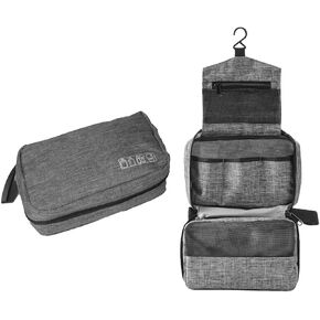 Travel toilet bag is used to store toiletries, with a large capacity storage hanging toilet bag (Gray) in Saudi Arabia