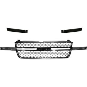 Garage-Pro Grille Assembly Compatible With 2003-2006 Chevrolet Silverado 1500 HD, Fits 2003-2006 Chevrolet Silverado 2500 HD - For Models With Dale Earnhardt Package in Kuwait