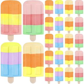 12 PCS Ice Cream Sidewalk Chalk Bulk Bulk Multicalor Multicalor Sidwalk Chalk Paint Party Favors للأطفال البالغين المرحين في ملعب الصيف في الهواء الطلق اللوحة على السبورة السبورة in Saudi Arabia