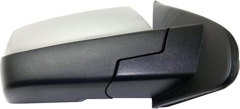 Garage-Pro Driver & Passenger Side Non-Electric Mirrors for Chevrolet Silverado 1500 GMC Sierra 1500 2014-2018 Manual Fold Without Signal Light, Blind Spot Monitor, Memory & Puddle Lamp Chrome in Saudi Arabia