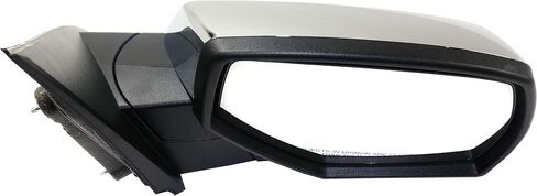 Garage-Pro Driver & Passenger Side Non-Electric Mirrors for Chevrolet Silverado 1500 GMC Sierra 1500 2014-2018 Manual Fold Without Signal Light, Blind Spot Monitor, Memory & Puddle Lamp Chrome in Saudi Arabia