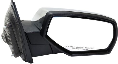 Garage-Pro Driver & Passenger Side Non-Electric Mirrors for Chevrolet Silverado 1500 GMC Sierra 1500 2014-2018 Manual Fold Without Signal Light, Blind Spot Monitor, Memory & Puddle Lamp Chrome in Saudi Arabia