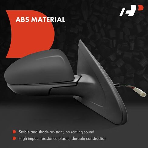 مرآة باب كهربائية جانبية للركاب من A-Premium - متوافقة مع Mazda 3 2010 2011 2012 2013 - مرآة رؤية خلفية خارجية قابلة للطي يدويًا ساخنة - استبدال # BBM56912ZL in Saudi Arabia