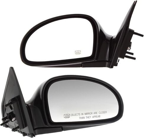 Garage-Pro Driver & Passenger Side Power Heated Mirrors for Kia Spectra 2004-2009 Paintable Sedan, New Body Style in Saudi Arabia