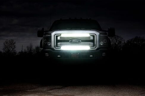 Rough Country 30" Black Series Dual Row Grille Kit for 11-16 Super Duty - 70771 in Saudi Arabia