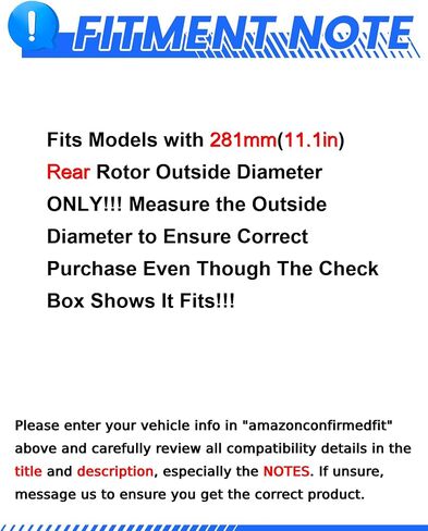 Anpulsero Rear Brake Pads and Rotors Kit Compatible with Select Scion, Subaru and Toyota Models,Outback 10-14, FR-S 13-16, BRZ 13-20, Legacy 10-14, 86 17-20,Drilled Slotted Rotors 11.4 inch(289.8mm) in Saudi Arabia