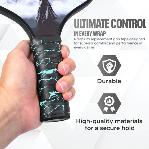 DH Mythic Replacement Grip for Pickleball & Tennis | Anti-Slip, Ultra-Durable, Sweat-Resistant Pickleball Wrap in Kuwait