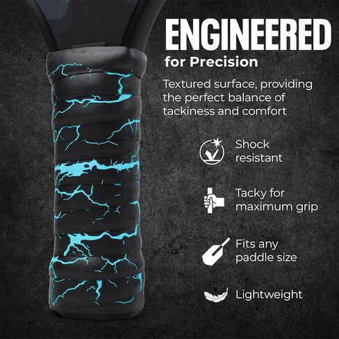 DH Mythic Replacement Grip for Pickleball & Tennis | Anti-Slip, Ultra-Durable, Sweat-Resistant Pickleball Wrap in Kuwait