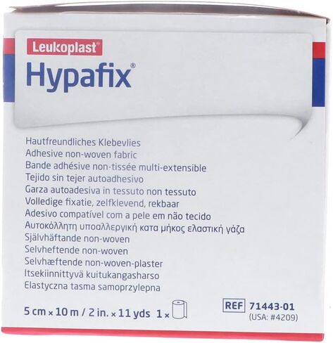 شريط الاحتفاظ Hypafix مقاس 2 بوصة × 10 ياردة لكل لفة - عبوة من 3 قطع in Saudi Arabia