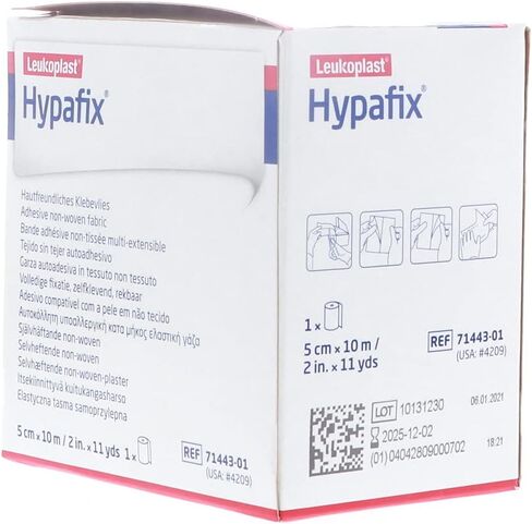 شريط الاحتفاظ Hypafix مقاس 2 بوصة × 10 ياردة لكل لفة - عبوة من 3 قطع in Saudi Arabia