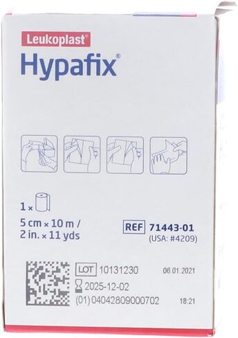 شريط الاحتفاظ Hypafix مقاس 2 بوصة × 10 ياردة لكل لفة - عبوة من 3 قطع in Saudi Arabia