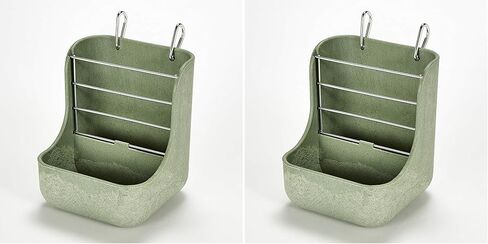 Kaytee Hay & Food Bin Feeder With Quick Locks For Pet Rabbits, Chinchillas, Guinea Pigs and Other Small Animals in Kuwait