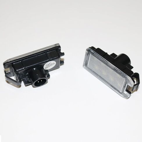 ضوء لوحة ترخيص LED لمصباح رقم 2014-2020 J'eep Grand Cherokee Compass Patriot مدعوم من 8-SMD White LED OEM # 68228930AA، 68228931AA in Kuwait