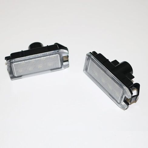 ضوء لوحة ترخيص LED لمصباح رقم 2014-2020 J'eep Grand Cherokee Compass Patriot مدعوم من 8-SMD White LED OEM # 68228930AA، 68228931AA in Kuwait