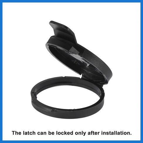 Windshield Washer Fluid Reservoir Bottle Tank Cap Fit for Buick LaCrosse for Cadillac CTS - Pack of 1 Black Auto Accessories in Saudi Arabia