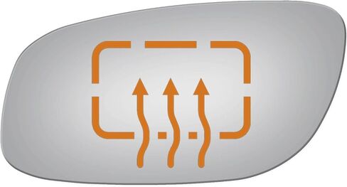 Burco 4311H Driver Side Power Replacement Mirror Glass Heated for 2010-2014 FORD TAURUS in Saudi Arabia