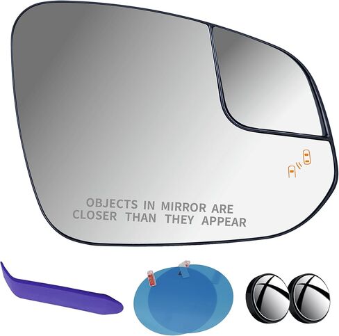 EAP Upgraded Passenger Side Mirror Glass Compatible with Toyota RAV4 2013-2025, 4runner 2014-2024, Tacoma 2016-2025, Venza 2021-2024, Heated with Blind Spot with Spotter in Saudi Arabia