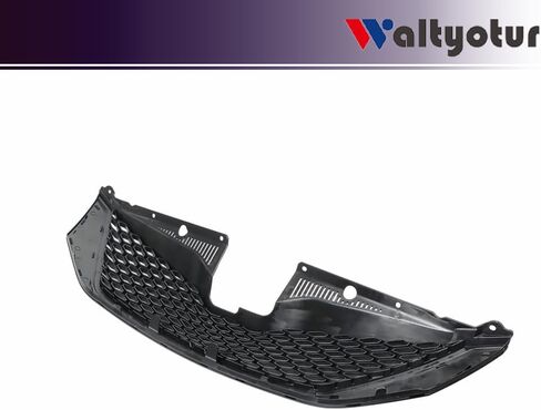 waltyotur Front Upper Grille Grill Black Honeycomb Replacement for Toyota Sienna 2011 2012 2013 2014 2015 2016 2017 in Saudi Arabia