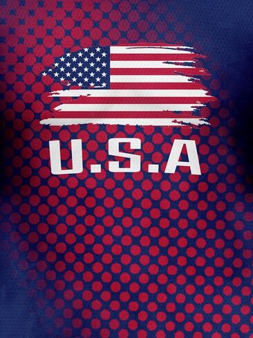 Men's Soccer Jersey Flag Polka Dot Pattern Uniforms Fashion Shirts Gifts for Soccer Fans Men M in Saudi Arabia