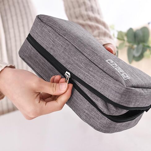 Travel toilet bag is used to store toiletries, with a large capacity storage hanging toilet bag (Gray) in Saudi Arabia