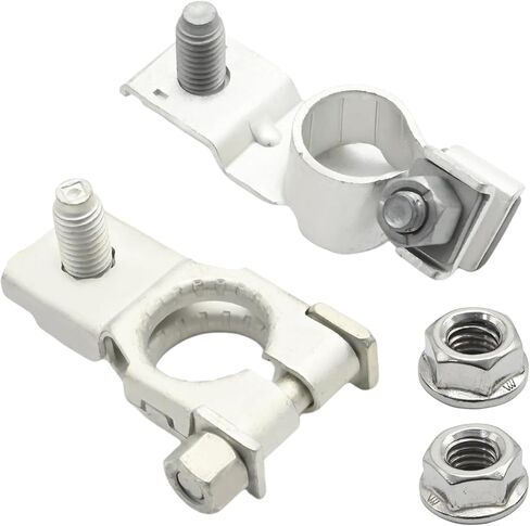 90982-05054 90982-06059 Battery Terminal Assembly Kit Positive and Negative with Nut, Replacement for Toyota Yaris 2007-2015 Tundra 2007-2021 Replacement for Lexus ES300 GX470 RX330 in Saudi Arabia