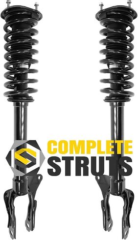 COMPLETESTRUTS - Front Quick Complete Strut Assemblies with Coil Springs Replacement for 2016-2020 Jeep Grand Cherokee - Set of 2, Black in Saudi Arabia