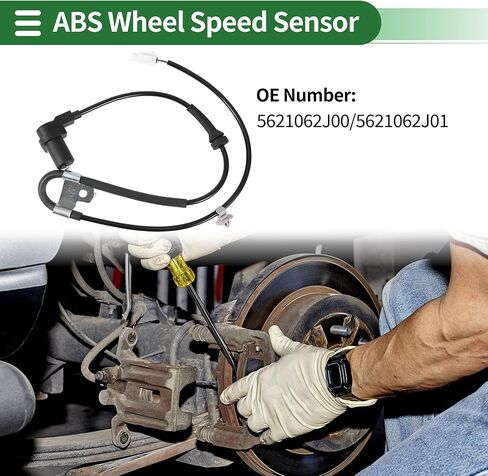 ABS عجلة السرعة الاستشعار ABS الاستشعار نظام الفرامل المضادة للقفل الاستشعار رقم 5621062J00/5621062J01 لسوزوكي سويفت 2005-2015 1 قطعة الجبهة اليمنى in Saudi Arabia