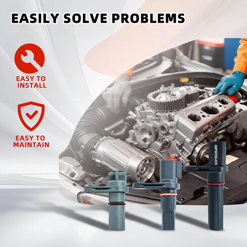 مجموعة مستشعر سرعة ناقل الحركة الأوتوماتيكي مناسبة لفورد فوكس 2011-2016، استبدال OEM: AE8P7H103A AE8P7M101AA AE8P7M101BA مجموعة واحدة in Kuwait