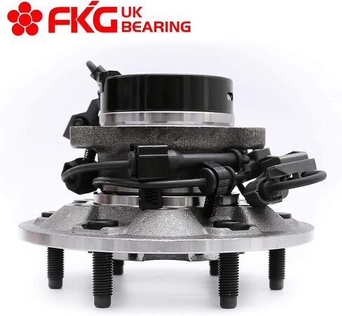 FKG 515110 (4WD Only) Front Left Side Wheel Bearing Hub Assembly fit for 2004-2008 Chevy Colorado, 2004-2008 GMC Canyon, 2007-2008 Isuzu I370, 2006 Isuzu I350, 6 Lugs W/ABS in Saudi Arabia